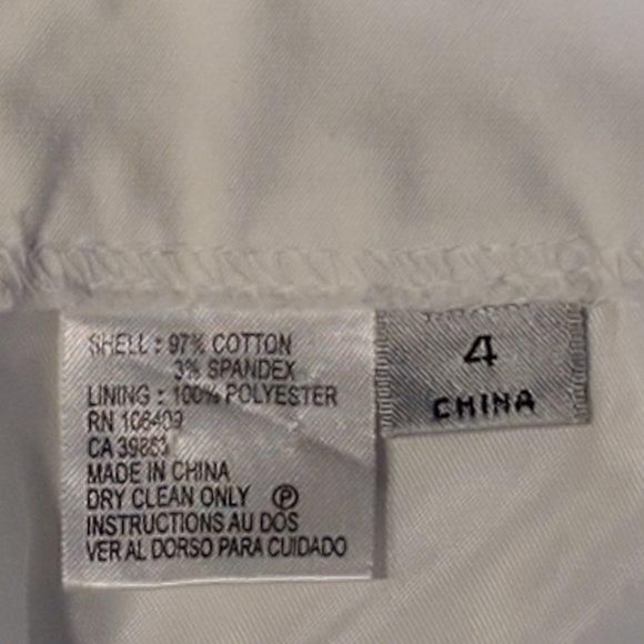 Fully lined white jeans - Picture 11 of 13